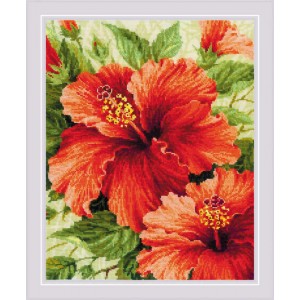 Borduurpakket Hibiscus -...