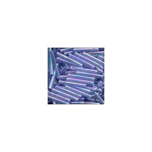 Large Bugle Beads Sapphire...
