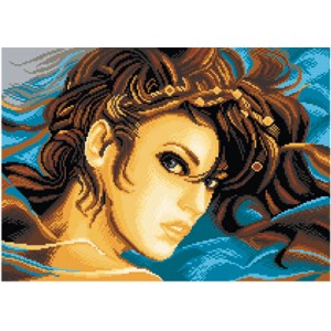 Pre-printed Aida Diana -...