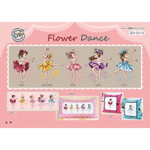 Cross Stitch Chart Flower...