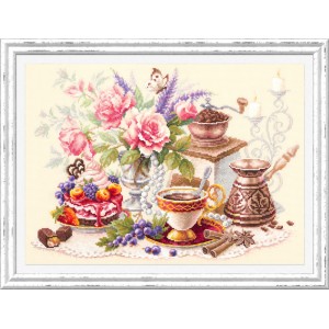 Cross stitch kit A Cup of...