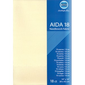 Borduurstof Aida 18 count -...