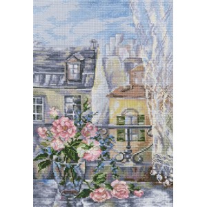 Cross stitch kit Morning in...