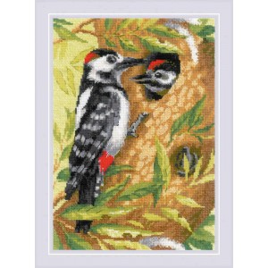 Borduurpakket Woodpecker -...