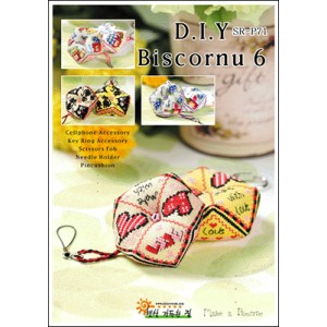Borduurpatroon Biscornu 6 -...