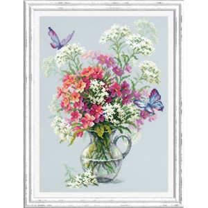 Borduurpakket Phlox and...