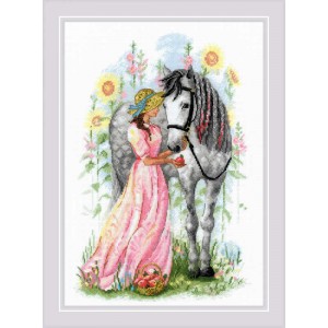 Borduurpakket Horse Girl -...