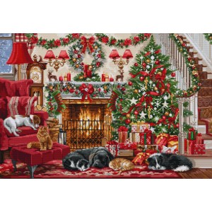 Cross stitch kit Cosy...