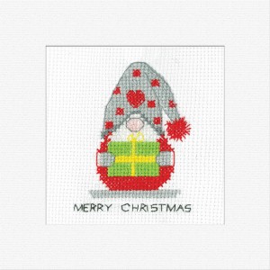 Cross stitch kit Gonk Card...