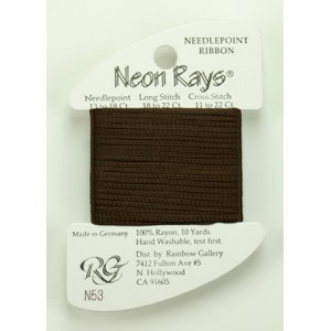 Neon Rays Dark Brown -...