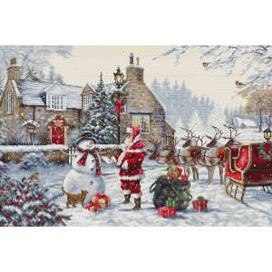Borduurpakket Santa's...