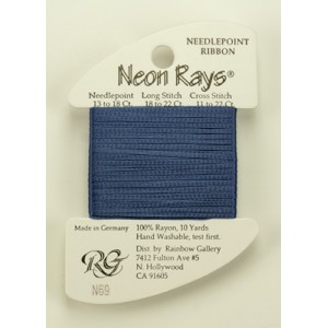 Neon Rays Denim - Rainbow...