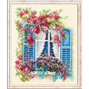 Cross stitch kit Blossoming...