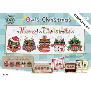 Borduurpakket Owls'...
