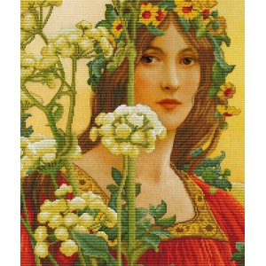 Pre-printed cross stitch...