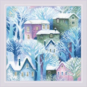Cross stitch kit Town - RIOLIS