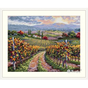 Borduurpakket Vineyard Hill...