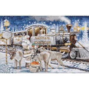 Cross stitch kit Santa’s...