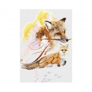 Borduurpakket Fox - RTO