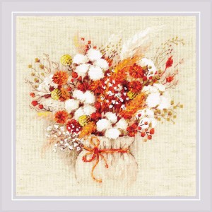 Borduurpakket Bouquet with...