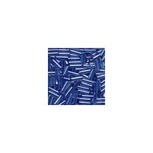 Small Bugle Beads Ice Blue...
