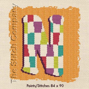 Cross Stitch Chart N -...