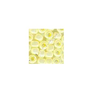 Pebble Beads Yellow Cream -...