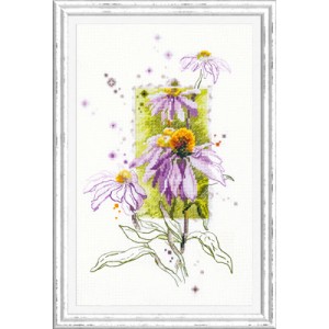 Borduurpakket Echinacea -...