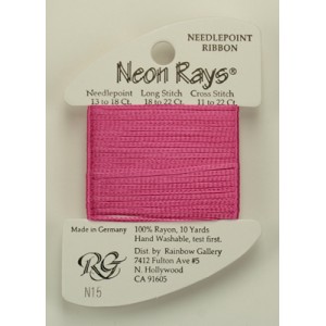 Neon Rays Rose Pink -...