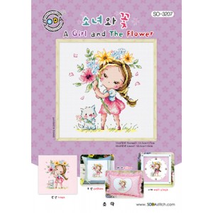 Cross Stitch Chart A Girl...