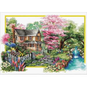 Pre-printed cross stitch...