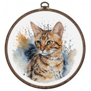 Cross stitch kit The Bengal...