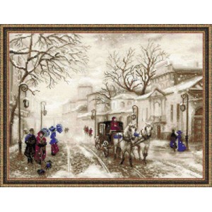 Cross Stitch Kit Old street...