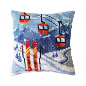 Cushion cross stitch kit...