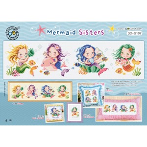 Cross Stitch Chart Mermaid...