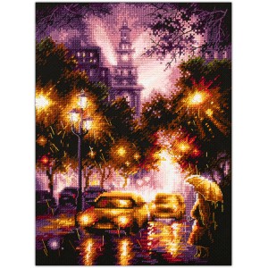 Cross stitch kit Rainy...