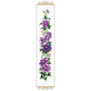 Borduurpakket Clematis -...