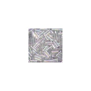 Small Bugle Beads Crystal -...