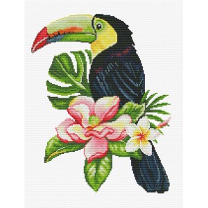 Pre-printed cross stitch...