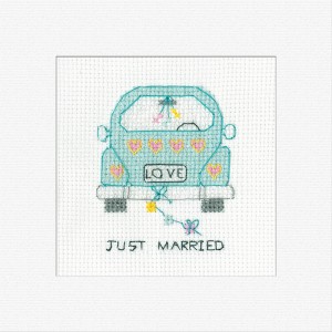 Cross stitch kit Card -...