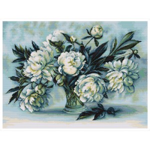 Borduurpakket Peonies - Luca-S