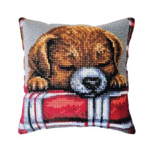 Cushion counted cross...