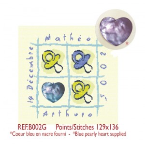 Cross Stitch Chart Baby Boy...