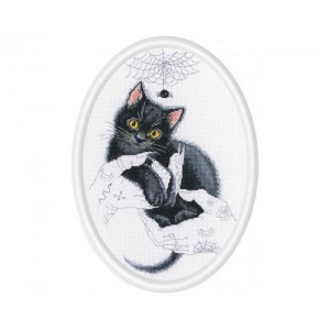 Borduurpakket Cat magic - RTO