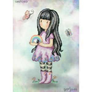 Cross stitch kit Gorjuss -...
