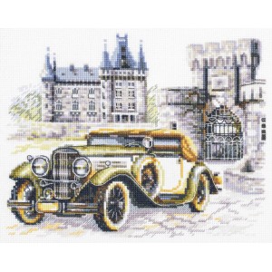 Borduurpakket Retro Style -...