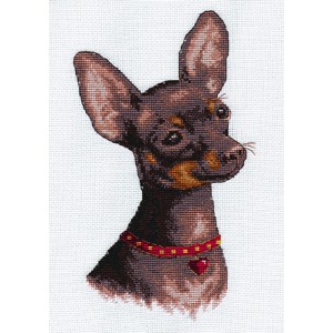 Cross Stitch Kit Chihuahua...