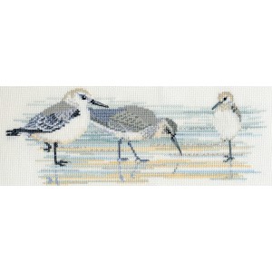 Cross stitch kit Birds -...