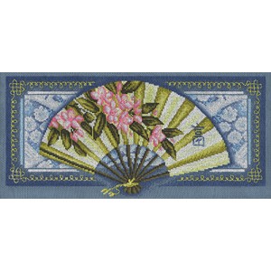 Cross Stitch Kit Fan - PANNA