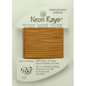 Neon Rays Nutmeg - Rainbow...